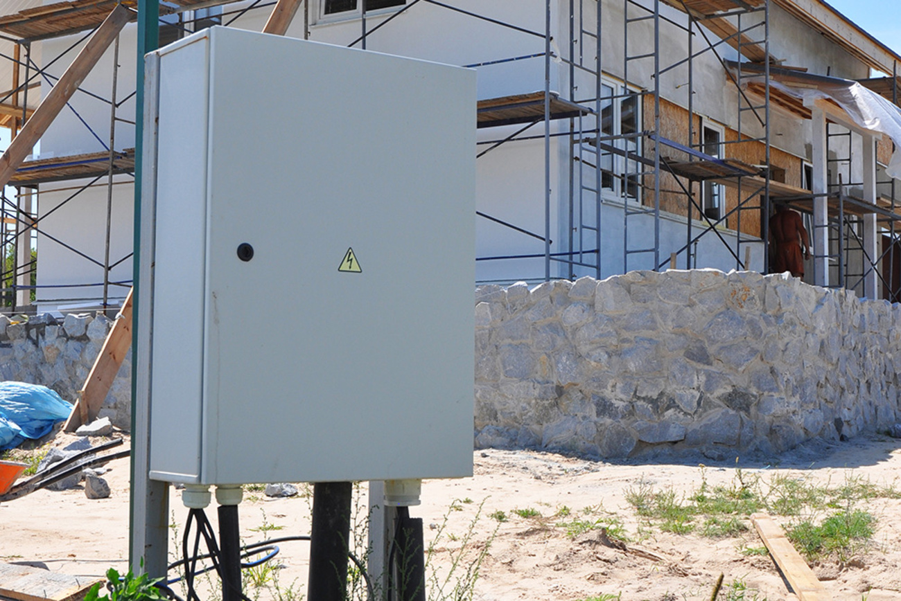 Baustrom bei Elektro Ercan Kilinc in Grävenwiesbach