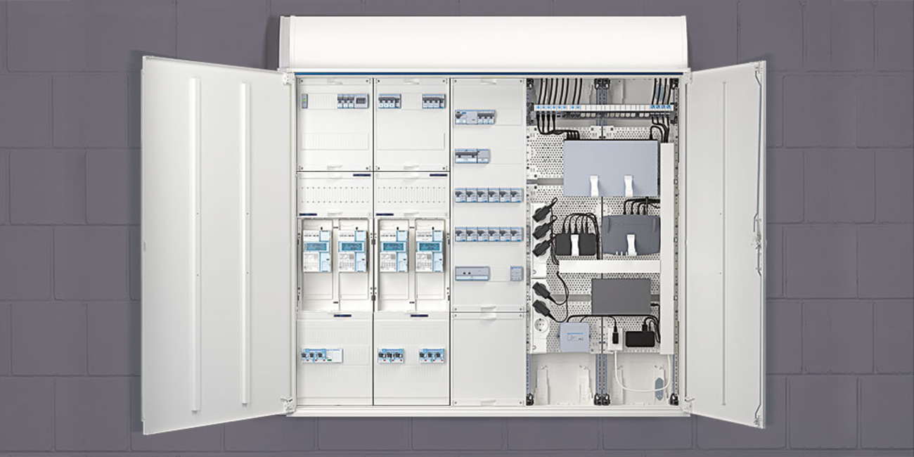 Technikzentrale bei Elektro Ercan Kilinc in Grävenwiesbach