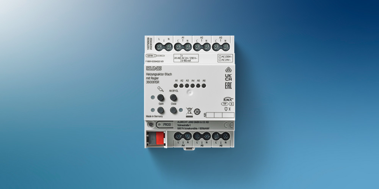 KNX Heizungsaktor 6-fach bei Elektro Ercan Kilinc in Grävenwiesbach
