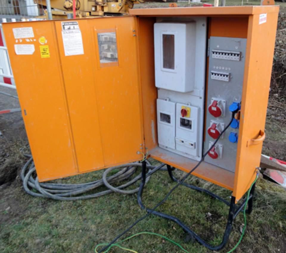 Baustromkasten bei Elektro Ercan Kilinc in Grävenwiesbach