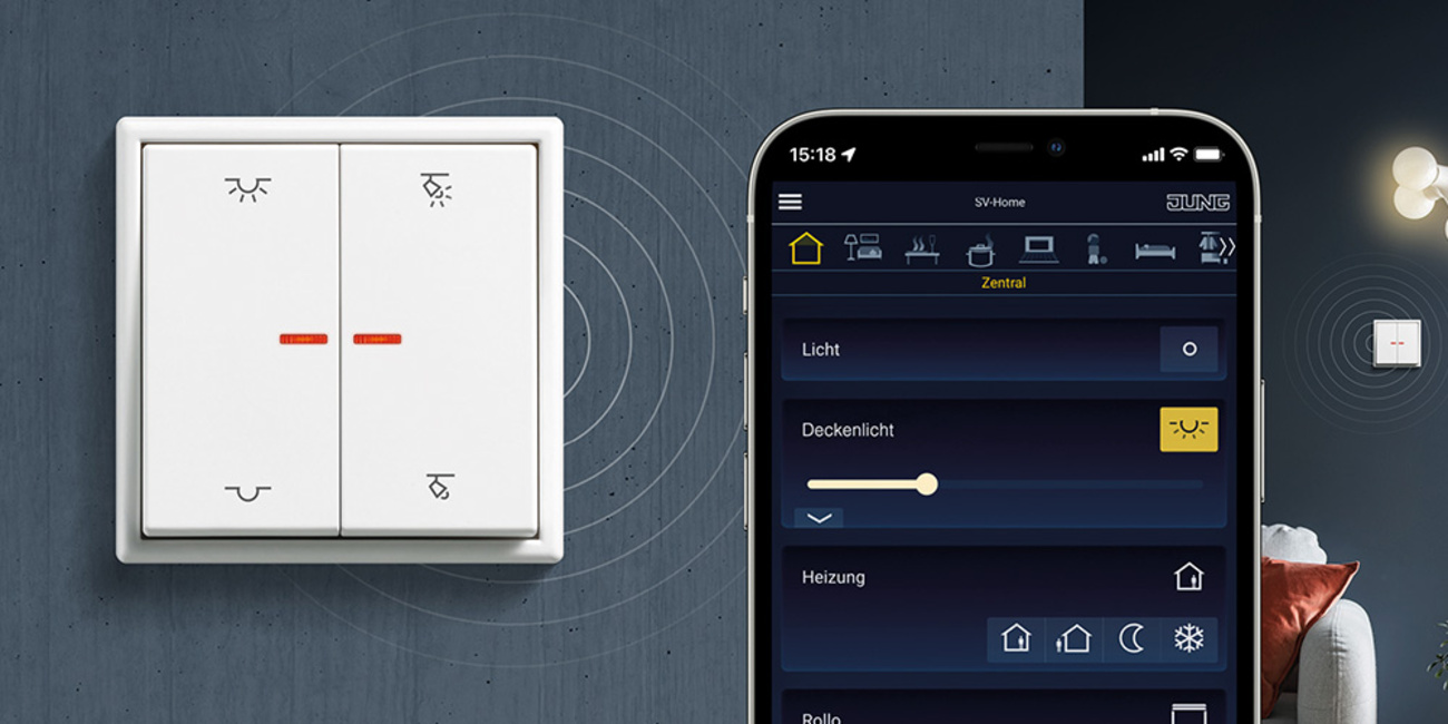 KNX RF Taster bei Elektro Ercan Kilinc in Grävenwiesbach